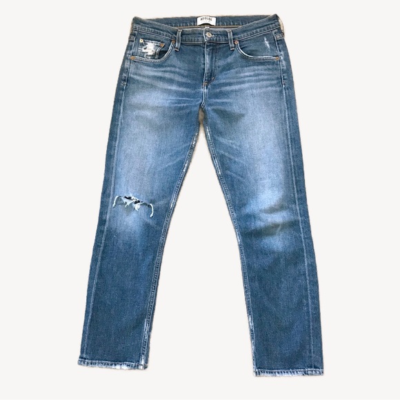 Agolde Isabel Boyfriend Denim Jeans Size 26 - Picture 1 of 14